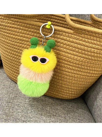 Keypus - Cute Creative Caterpillar Keychain