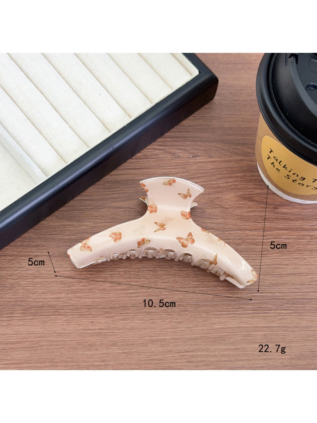 Beau - Elegant Butterfly Pattern Hair Claw Clip