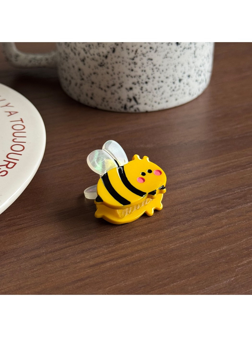 Beau - Animal Acetate Side Bangs Hair Clip