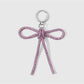 Keypus - Y2K Style Rhinestone Bow Bag Charm Keychain