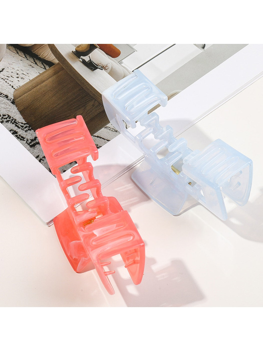 Beau - Simple Style PS Geometric Hair Claw Clip