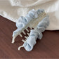 Gifty - Heart Polka Dot Sheer Textured Fabric Scrunchie