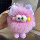 Keypus - Cute Bow Coal Ball Keychain