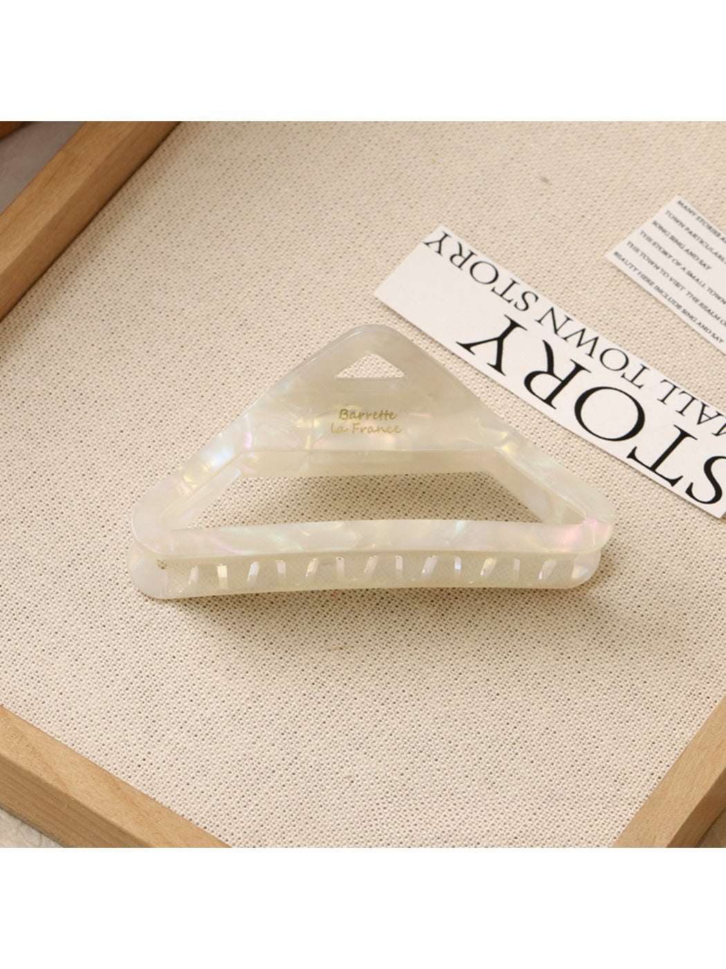 Beau - Minimalist Acetate Clip for Thick Hair