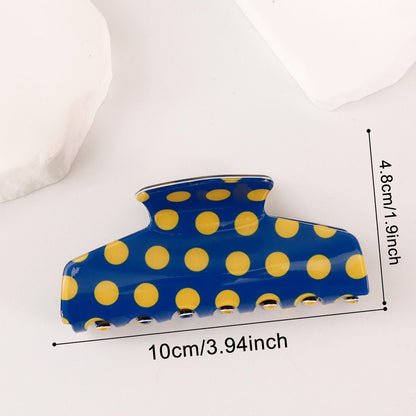 Beau - Simple Sweet Polka Dot Claw Clip