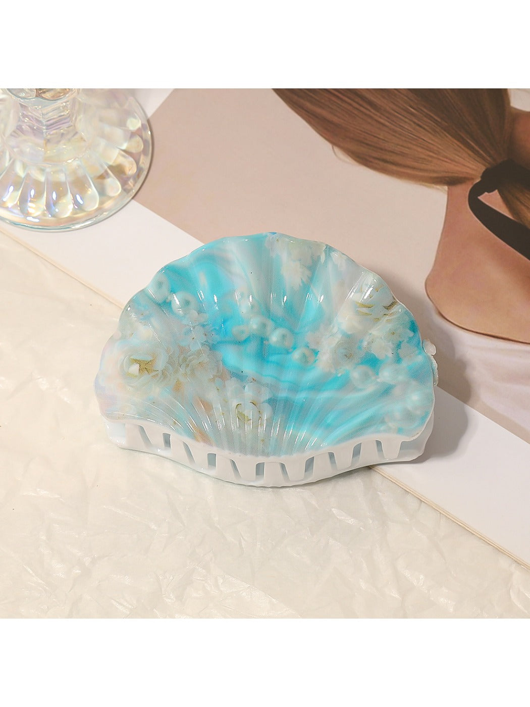 Beau - Pretty Fan Shaped Hair Clip