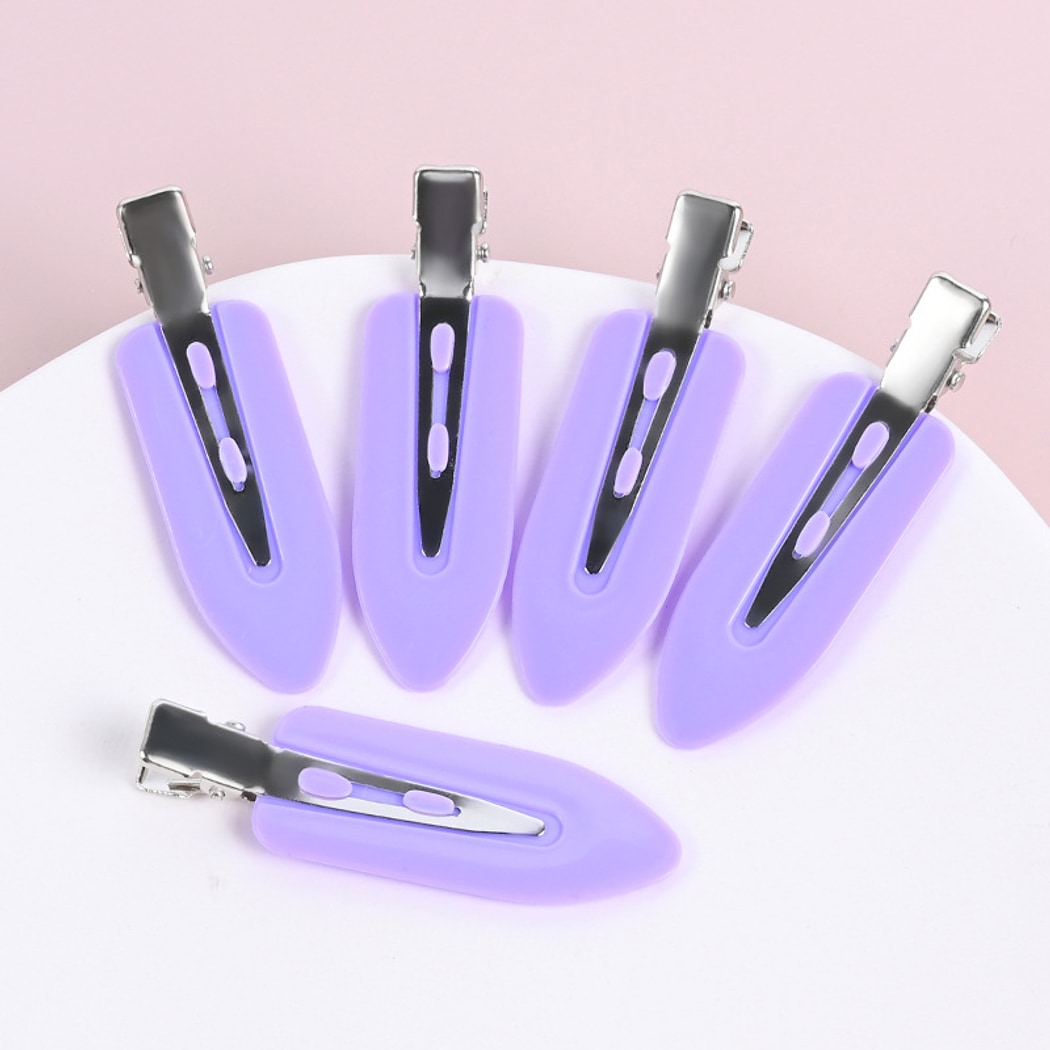 Beau - Candy Color Solid Color Creaseless Hair Clip