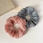 Gifty - Colorful Pleated Satin Scrunchie