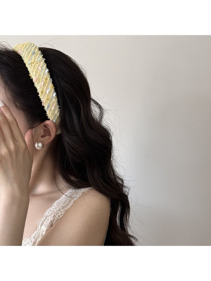 Gifty - Modern Minimalist Polyester Wide Headband