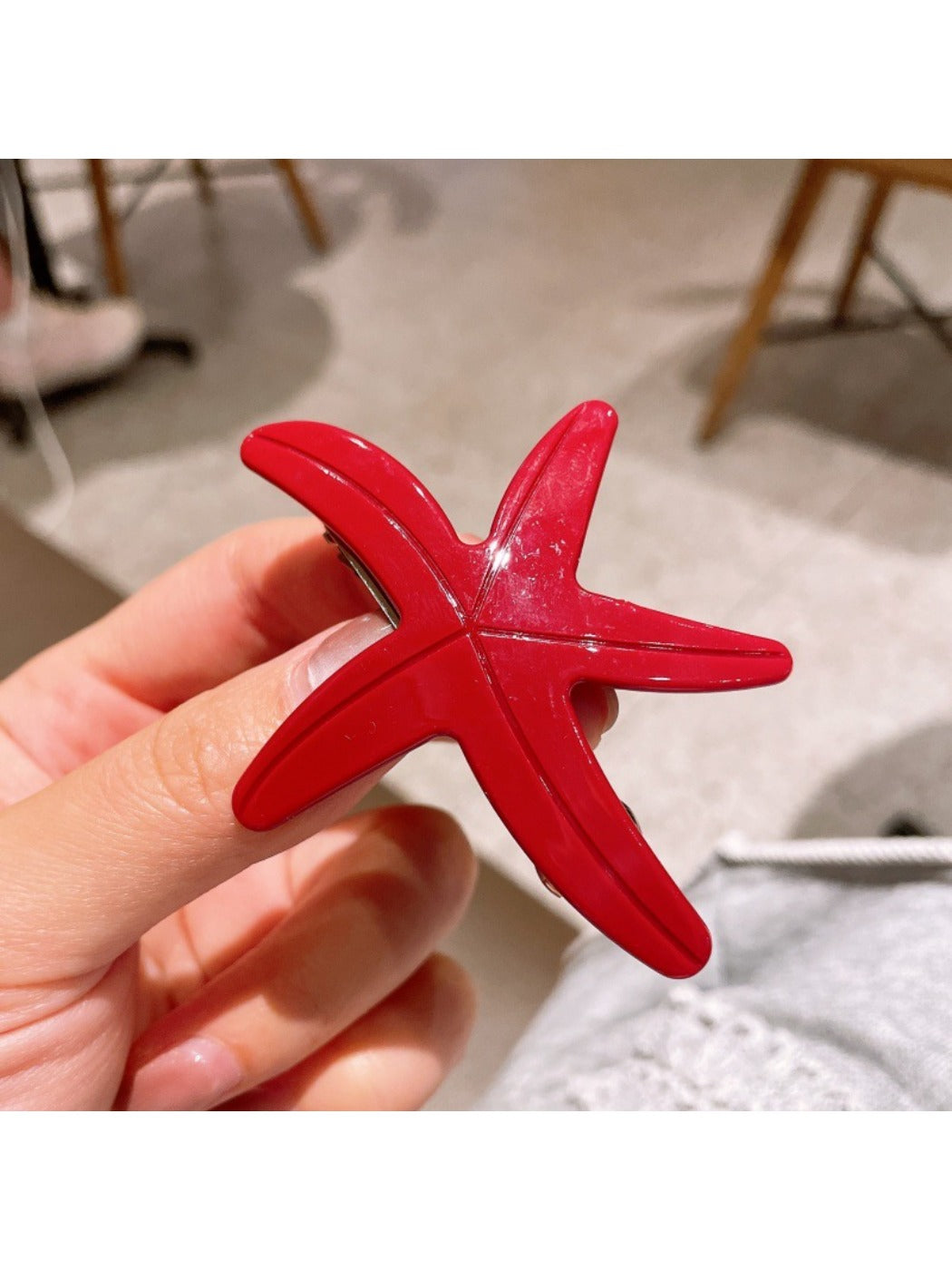 Beau - Cute Starfish Design Hair Clip