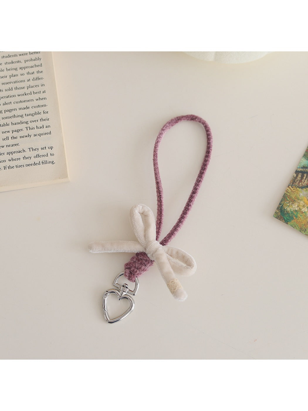 Keypus - Valentines Day Cute Bow Keychain