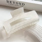 Beau - Geometric Hollow Acrylic Claw Hair Clip