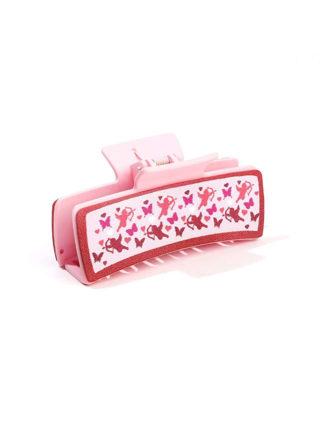 Beau - Pink Valentine'S Day Hair Claw Clip