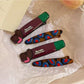 Beau - Color-Block Heart Hair Clip