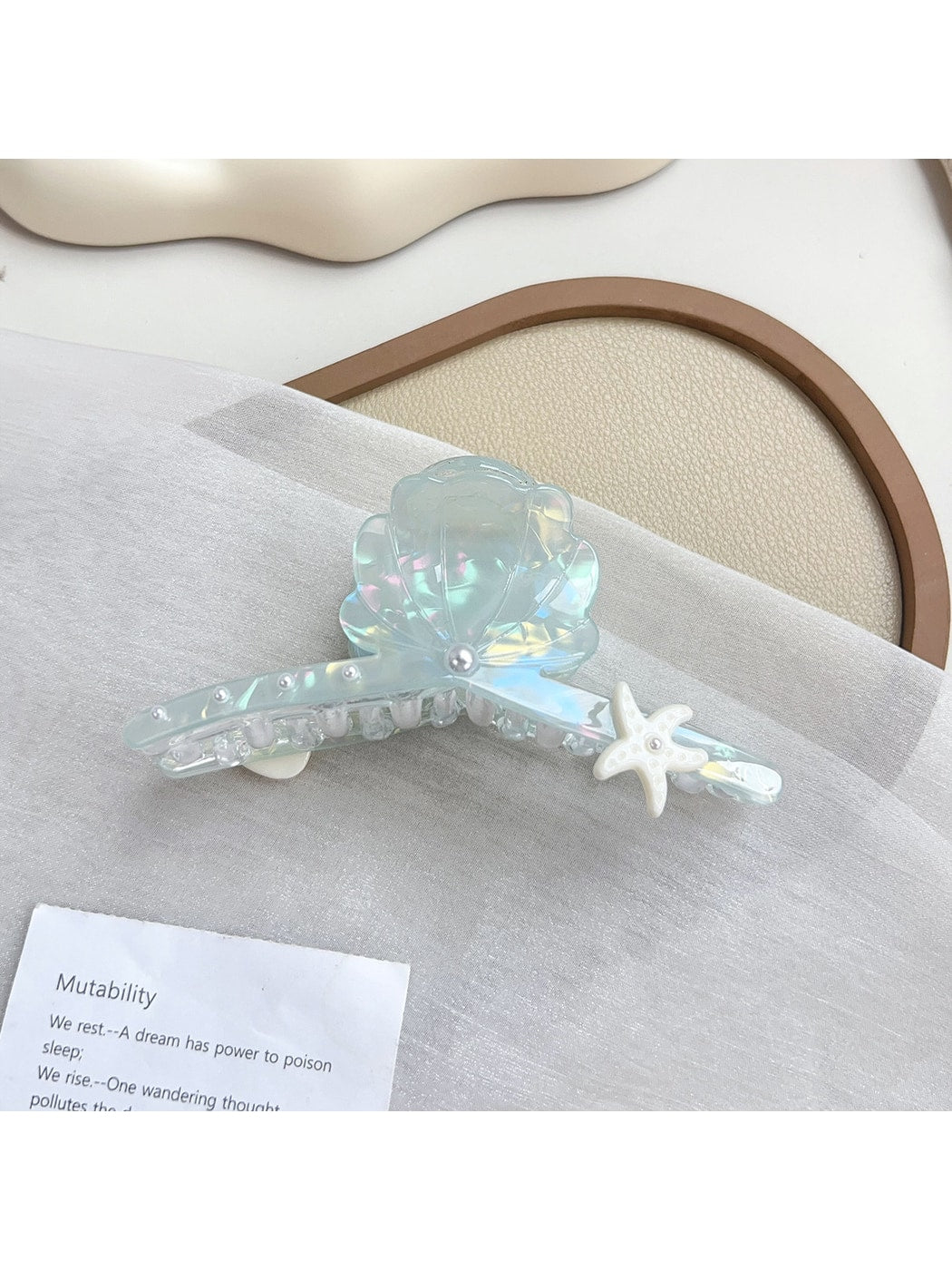 Beau - Sweet Style Acrylic Decorative Claw Clip