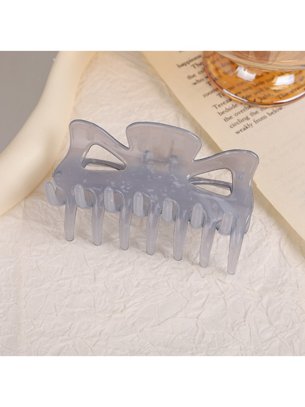 Beau - Jelly Color Transparent Claw Clip