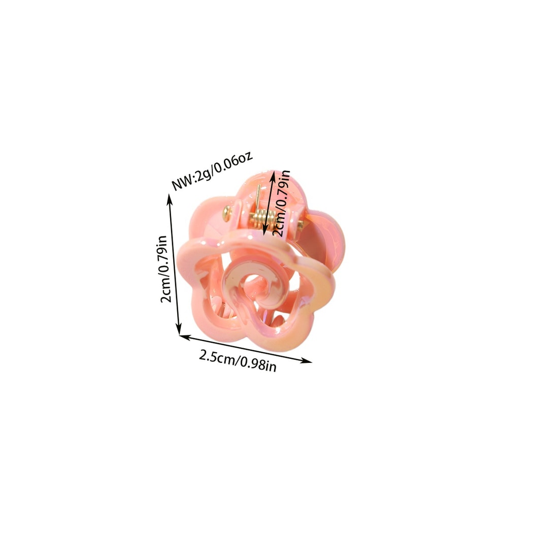 Beau - Sweet Floral Petal Shape Claw Hair Clip