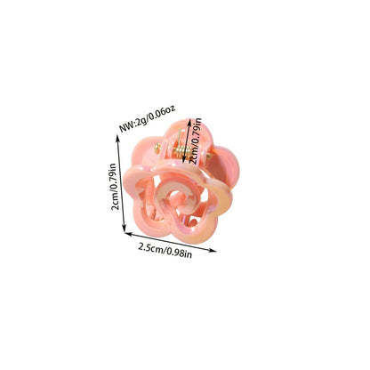 Beau - Sweet Floral Petal Shape Claw Hair Clip