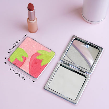 Mirroray - Portable Cartoon Print Touch Up Makeup Mirror