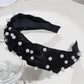 Gifty - Women's Knotted Fabric Wide Headband