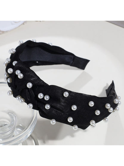 Gifty - Women's Knotted Fabric Wide Headband