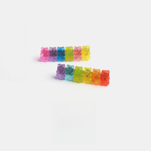 Beau - Cute Gummy Bear Glossy Hair Clip
