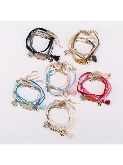 Lovra - Bohemian Tree Tassel Beaded Bracelet