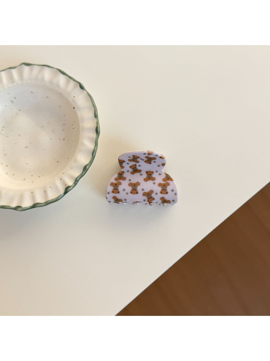 Beau - Floral Print Hair Clip