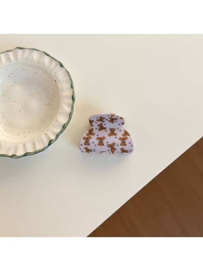 Beau - Floral Print Hair Clip