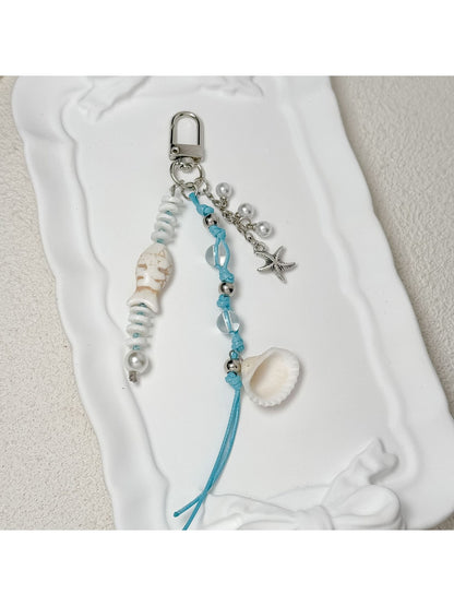 Keypus - Coastal Starfish Charm Keychain