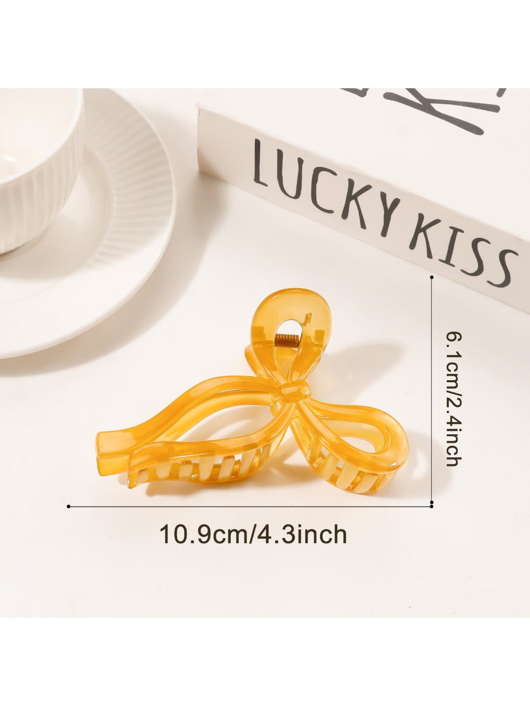 Beau - Stylish Bow Shaped Hair Claw Clip