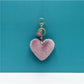 Keypus - Plush Heart Shaped Bag Charm Keychain