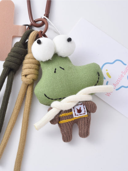 Keypus - Funny Green Dinosaur Keychain