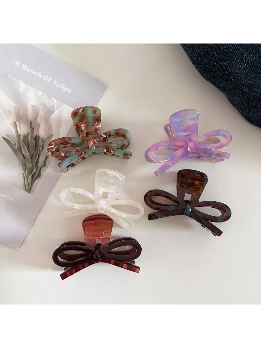 Beau - Vintage Style Butterfly Hair Claw Clip