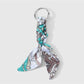 Keypus - Y2K Twisted Scarf Detail Alloy Keychain Bag Charm