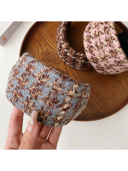 Beau - Knitted Thickened Crown Wide Headband