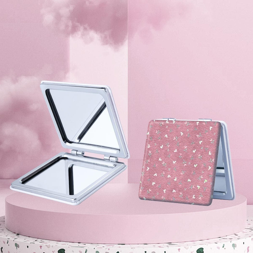 Mirroray - Foldable Heart and Flower Makeup Mirror