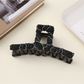 Beau - Large Line Detail Geometric Claw Clip