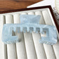 Beau - Geometric Hollow Marble Claw Clip
