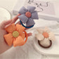 Gifty - Charming Solid Color Floral Hair Tie