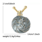 Brovia - Creative Enamel Snail Insect Brooch Pin
