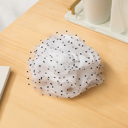 PAPO – Monochrome Dotted Bath Pouf