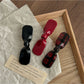 Beau - Glossy Butterfly Bow Acetate Fiber Hair Clip