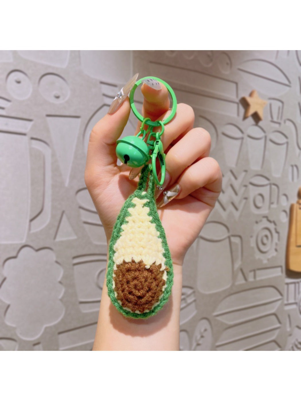 Keypus - Crochet Fruit Vegetable Keychain