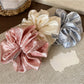 Gifty - Satin Polka-Dotted Scrunchie