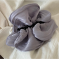 Beau - Glossy Sheer Irregular Ruffle Banana Clip