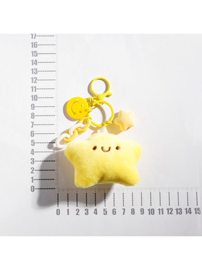 Keypus - Adorable Yellow Star Shaped Keychain