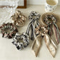Gifty - Bohemian Satin Scrunchie with Flowing Ties