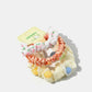 Gifty - 3 Pack Printed Beaded Hair Ties