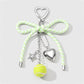 Keypus - Modern Ball Design Bow Fresh Keychain